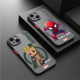 Marvel Spider-Man & Groot Phone Case for iPhone
